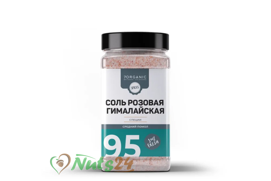 Соль розовая гималайская №95, 500 г
