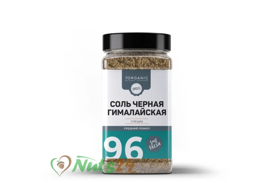 Соль черная гималайская №96, 450 г