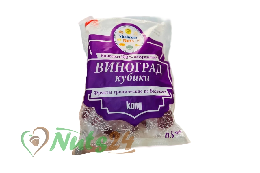 Виноград кубики (жевательные конфеты) 500 гр